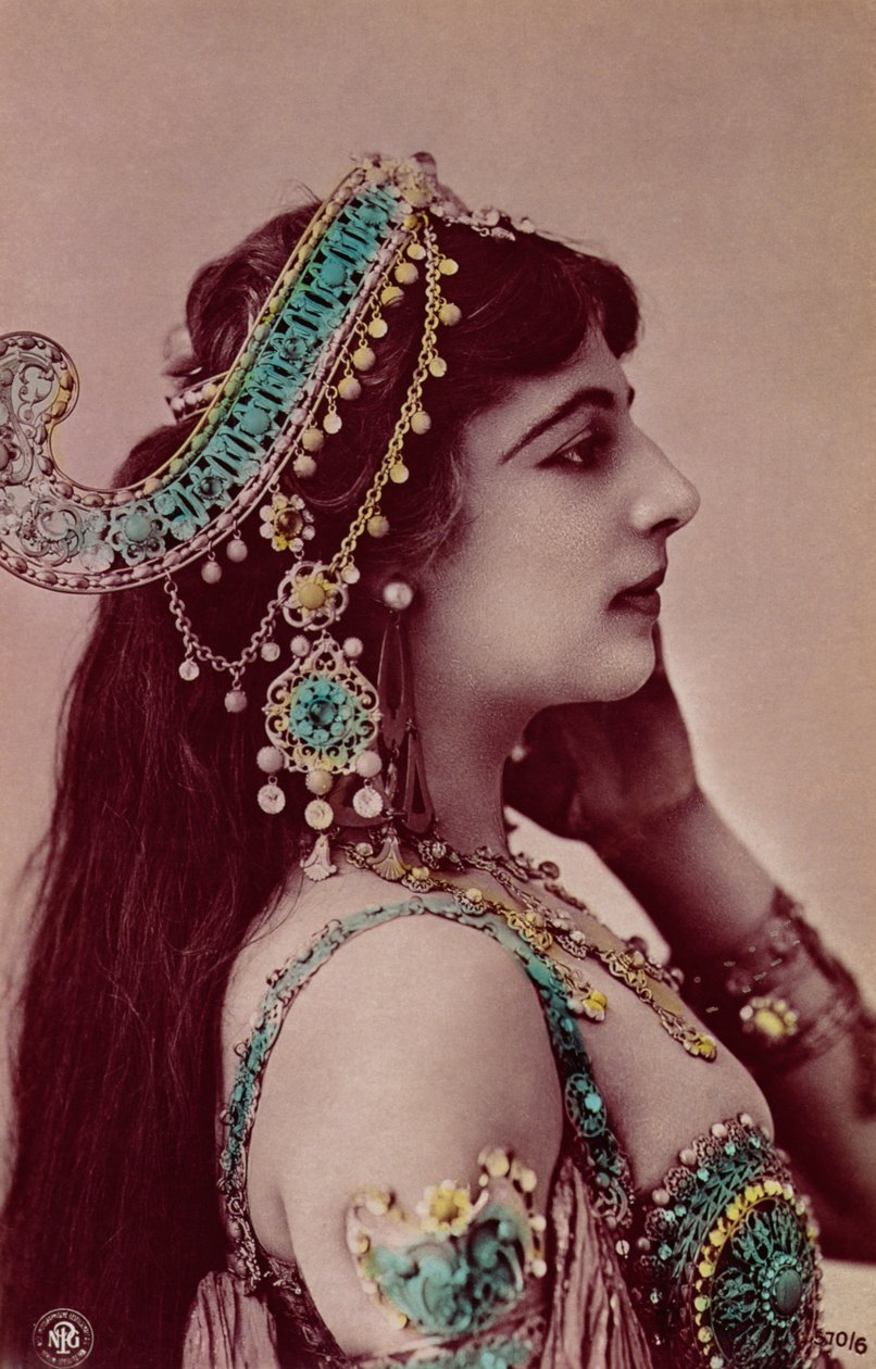 Ansichtkaart van Mata Hari door Unbekannt Unbekannt