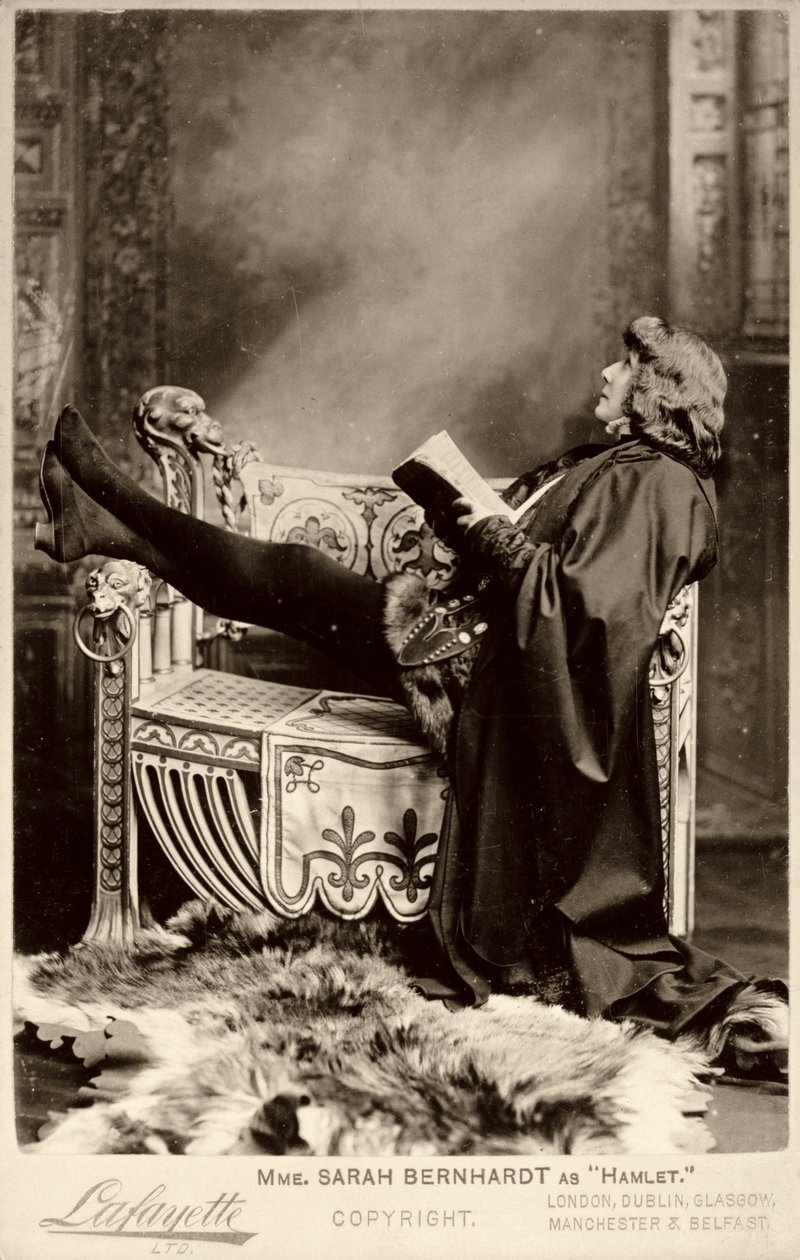 Sarah Bernhardt door Unbekannt Unbekannt
