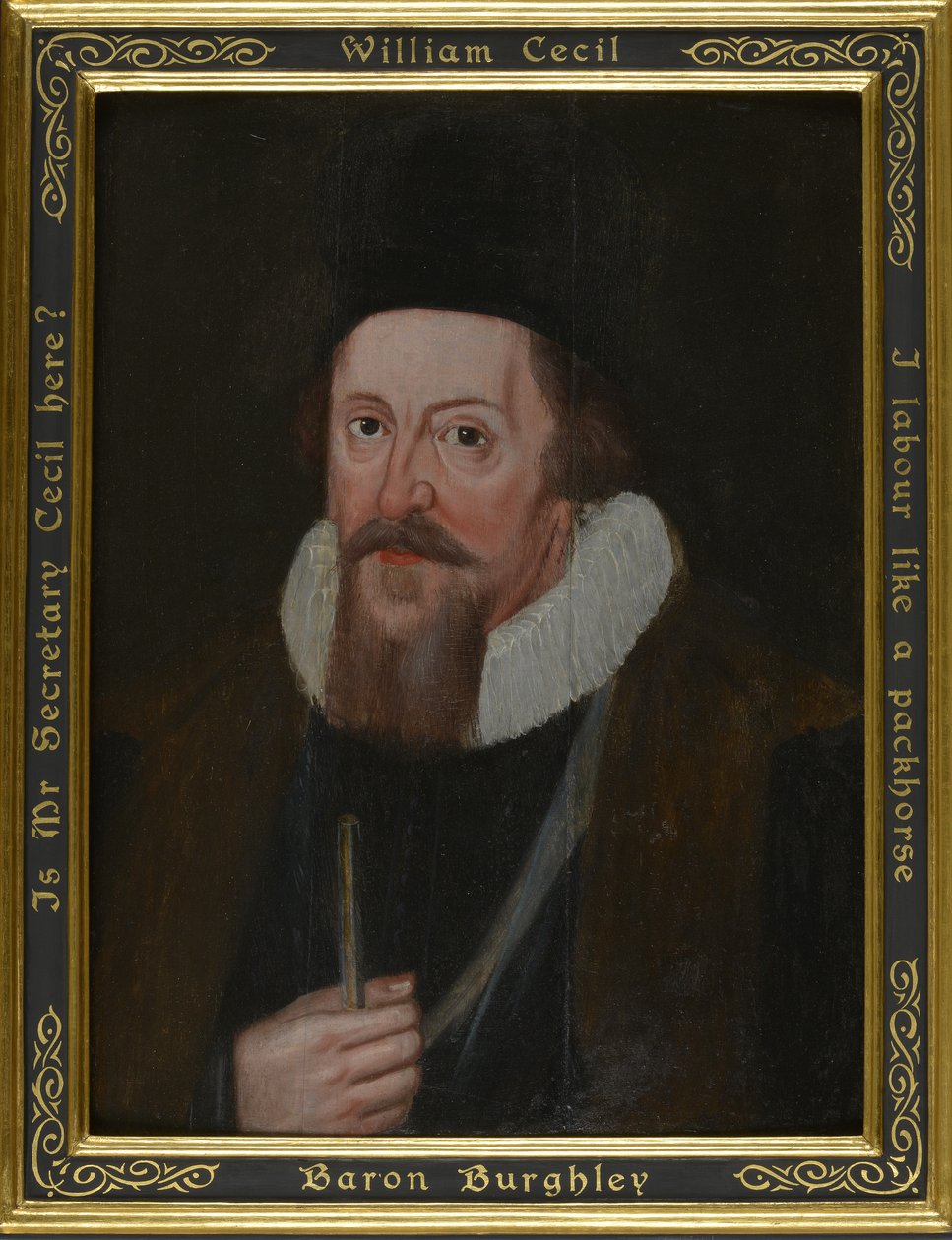 William Cecil, 1e Baron Burghley door Unbekannt Unbekannt