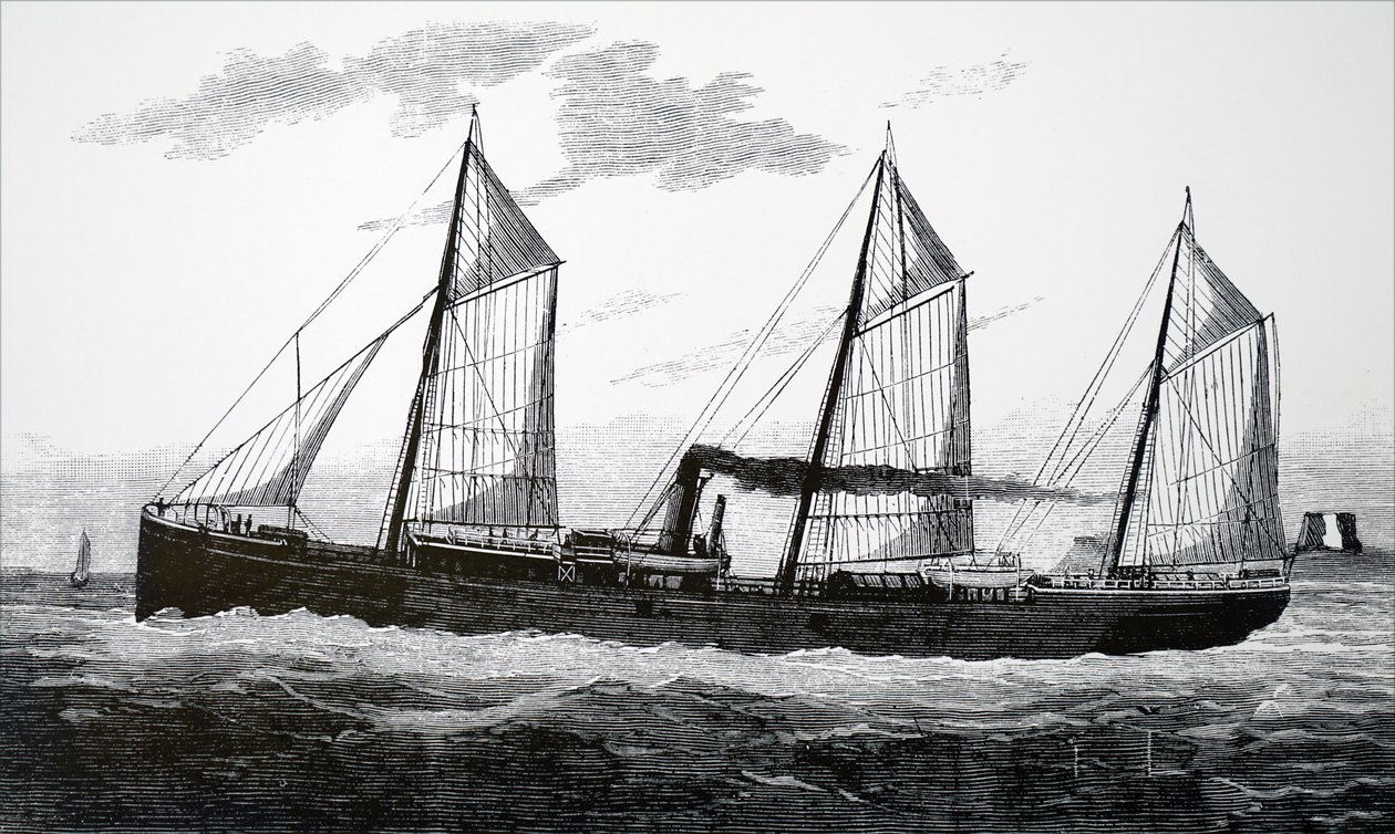 Een gekoeld schip door Unbekannt