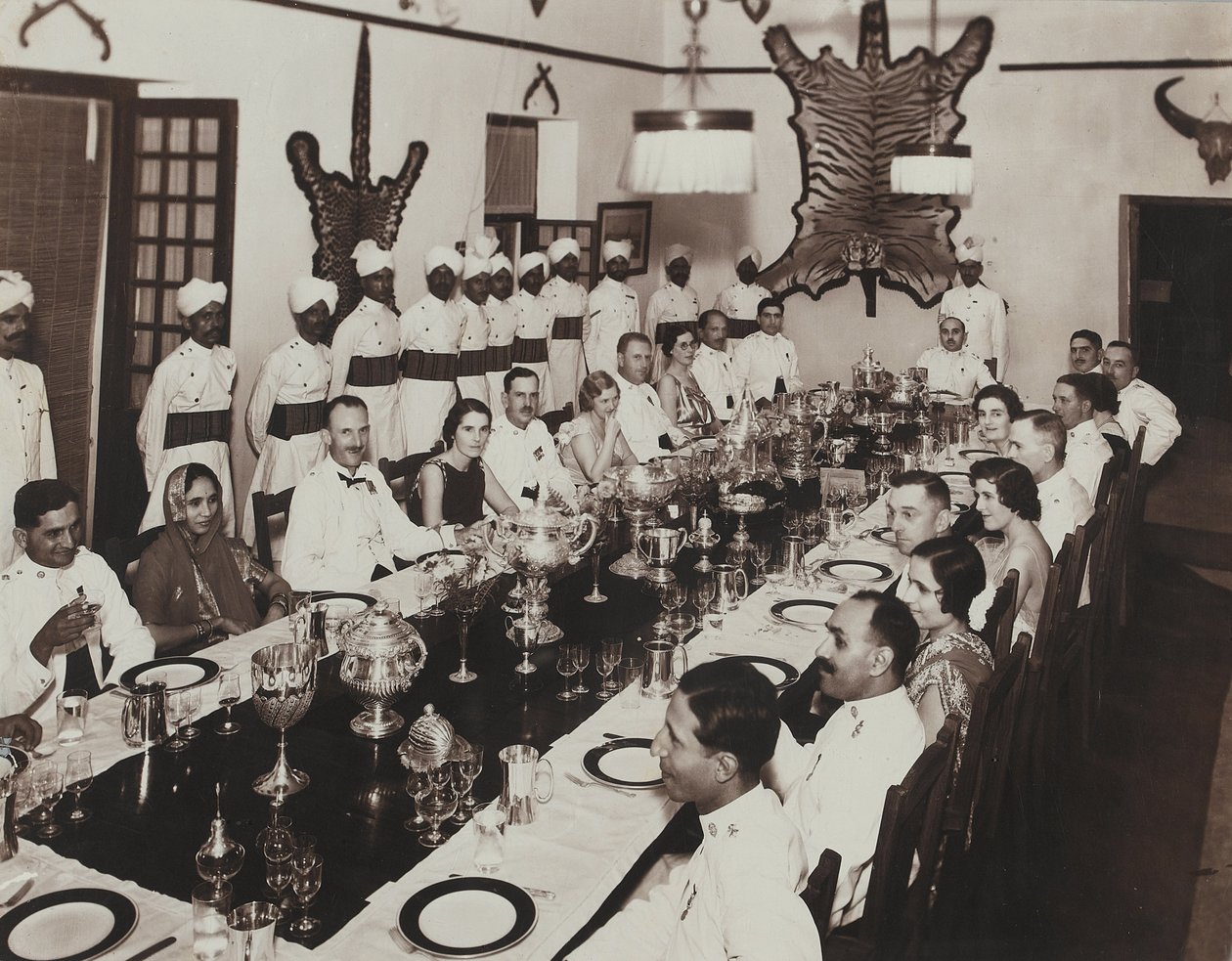 Een regimentsdiner door Unbekannt