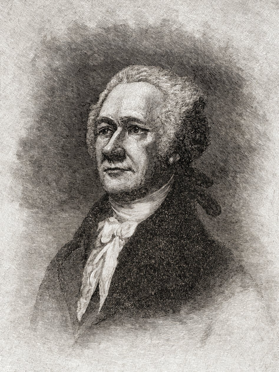 Alexander Hamilton door Unbekannter Künstler