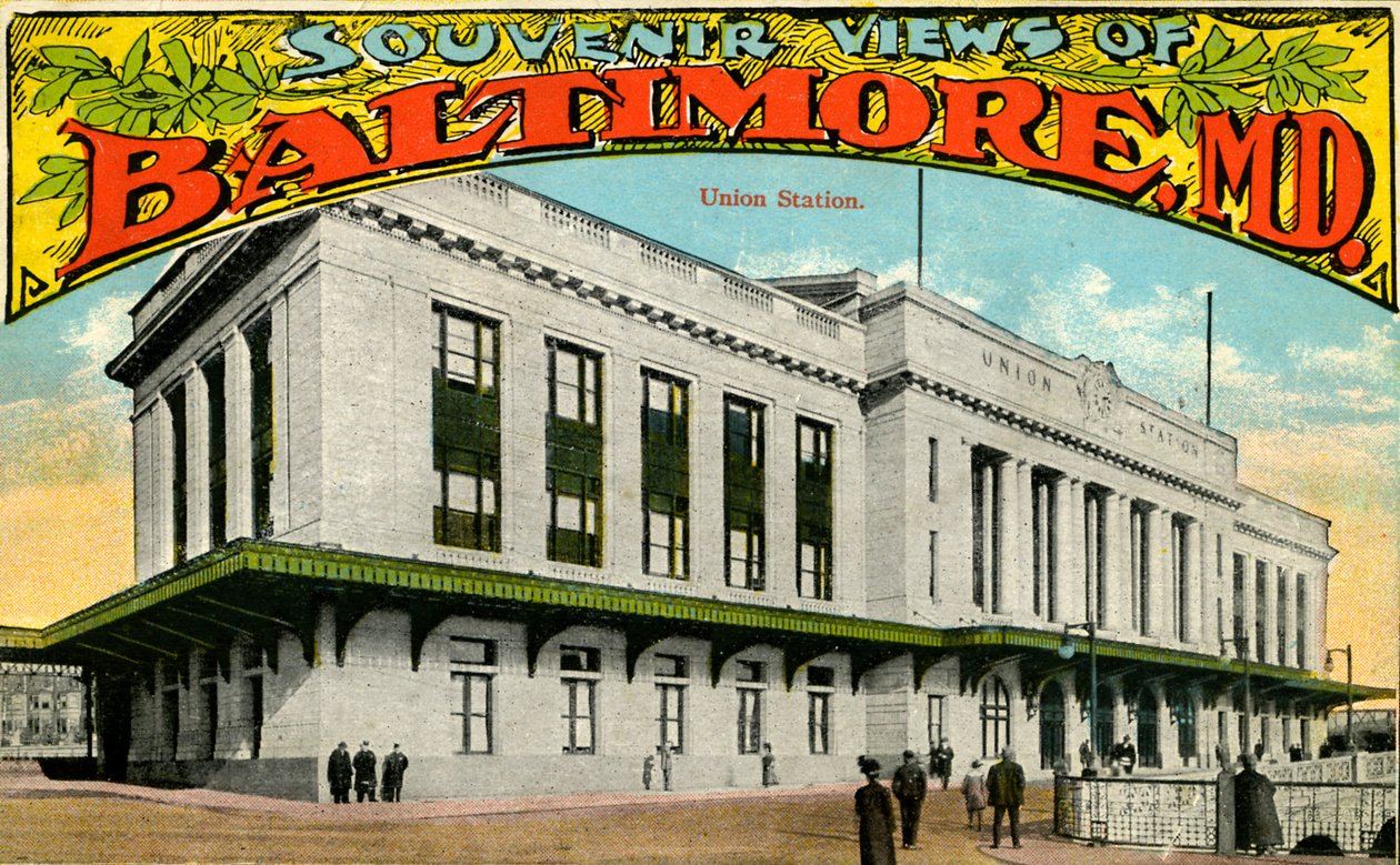 Baltimore: Union Station door Unbekannter Künstler