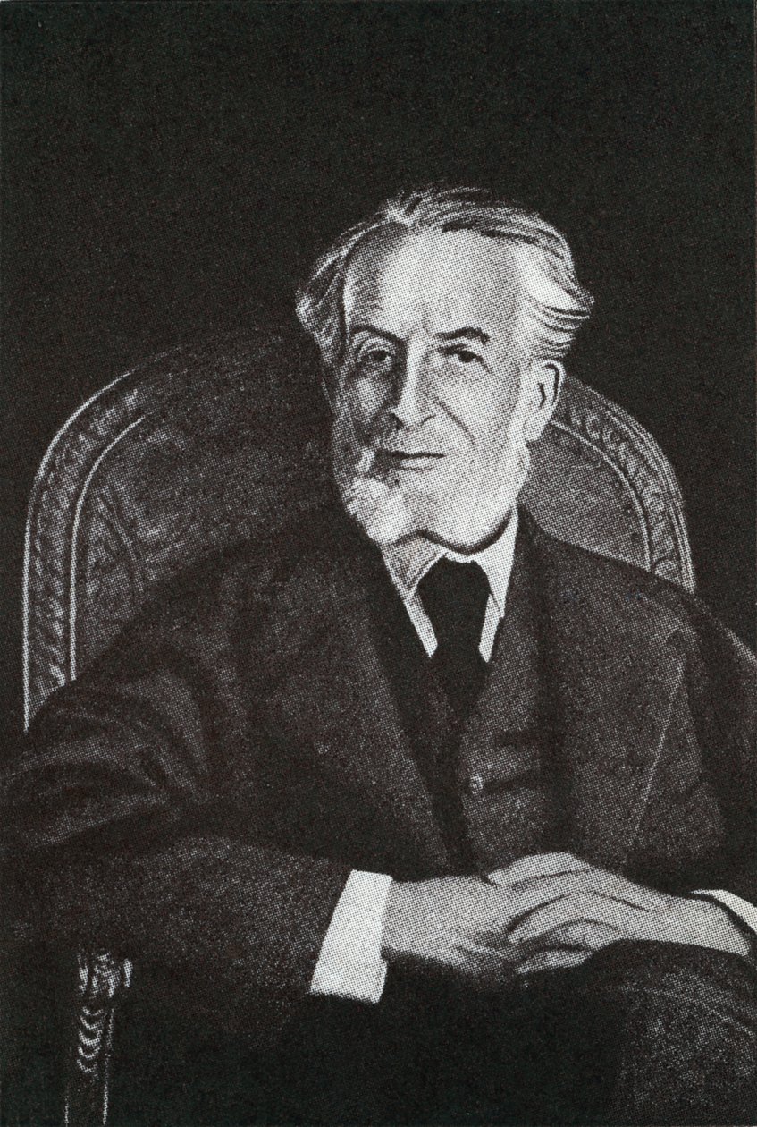 Portret van Benjamin Rothschild door Unbekannter Künstler