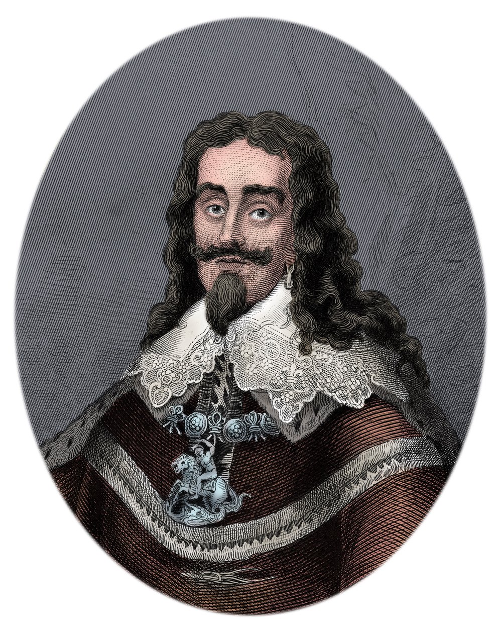 Karel I door Unbekannter Künstler