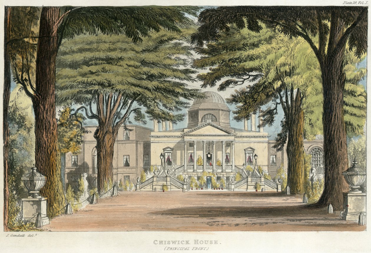 Chiswick House door Unbekannter Künstler