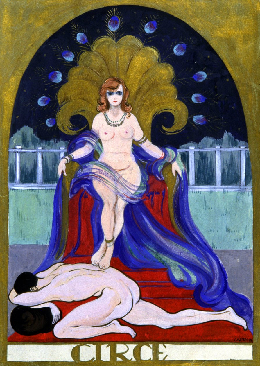 Circe de Betoveraarster, ca. 1900 door Unbekannter Künstler