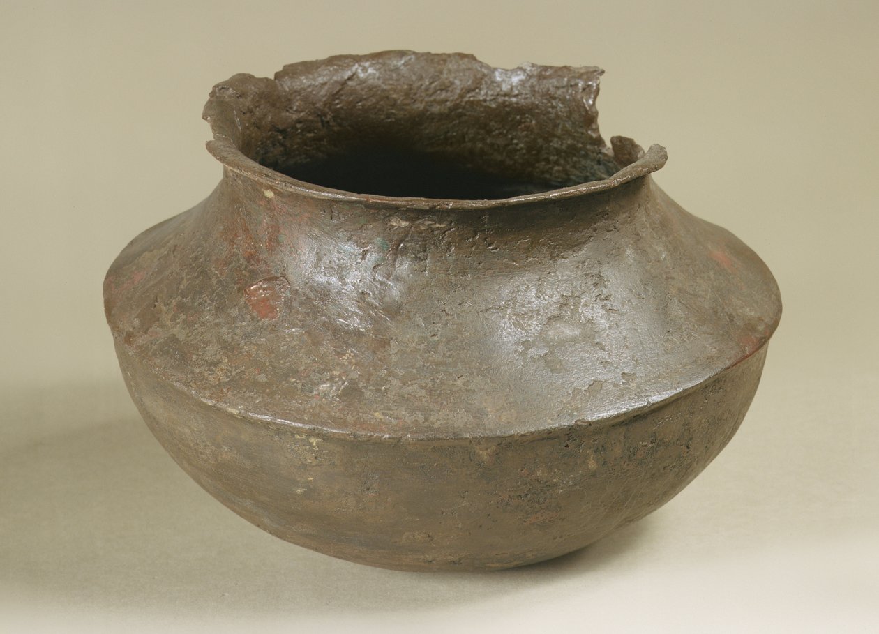 Koperen vaas, Harappa, 2300-1750 v.Chr. door Unbekannt