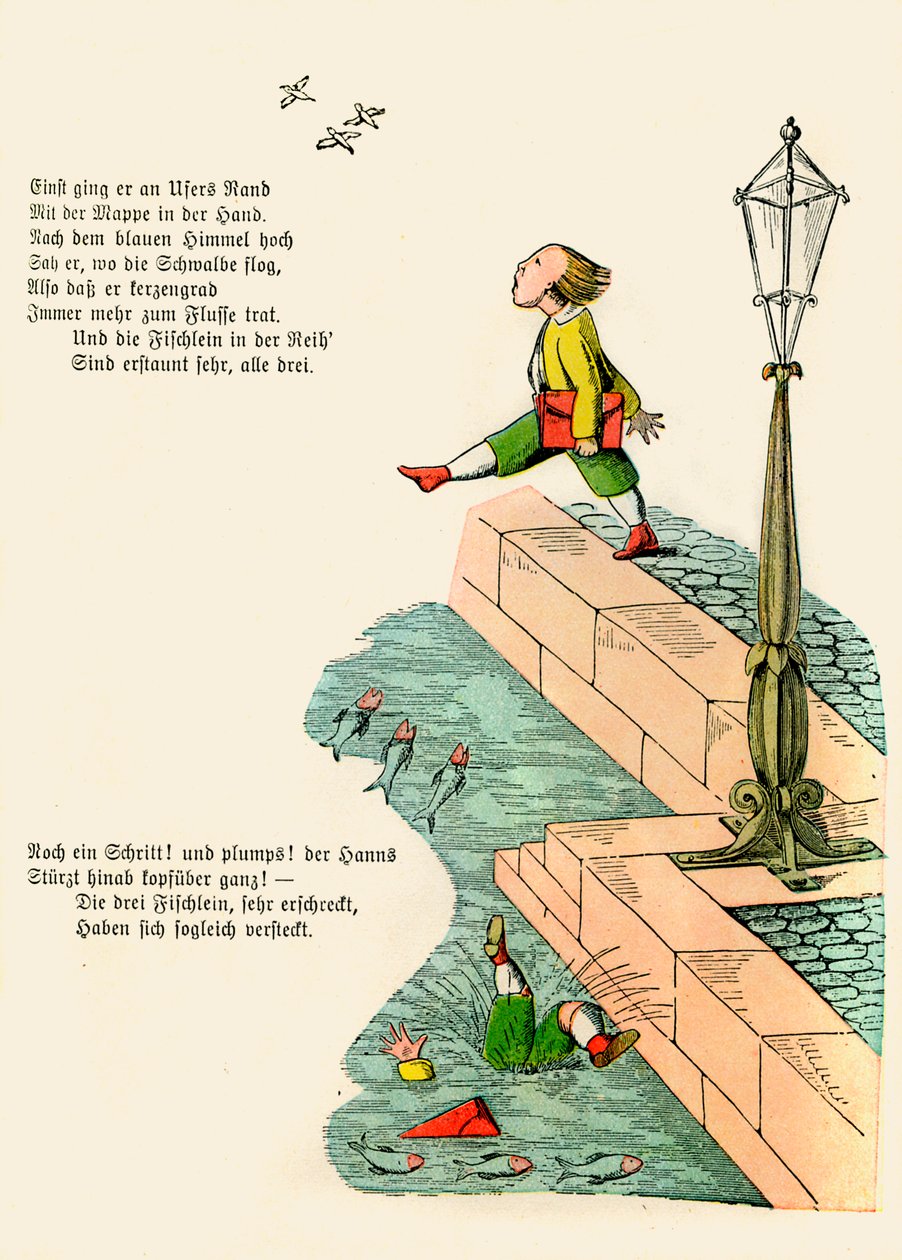 Der Struwwelpeter door Dr. Heinrich Hoffmann door Unbekannter Künstler