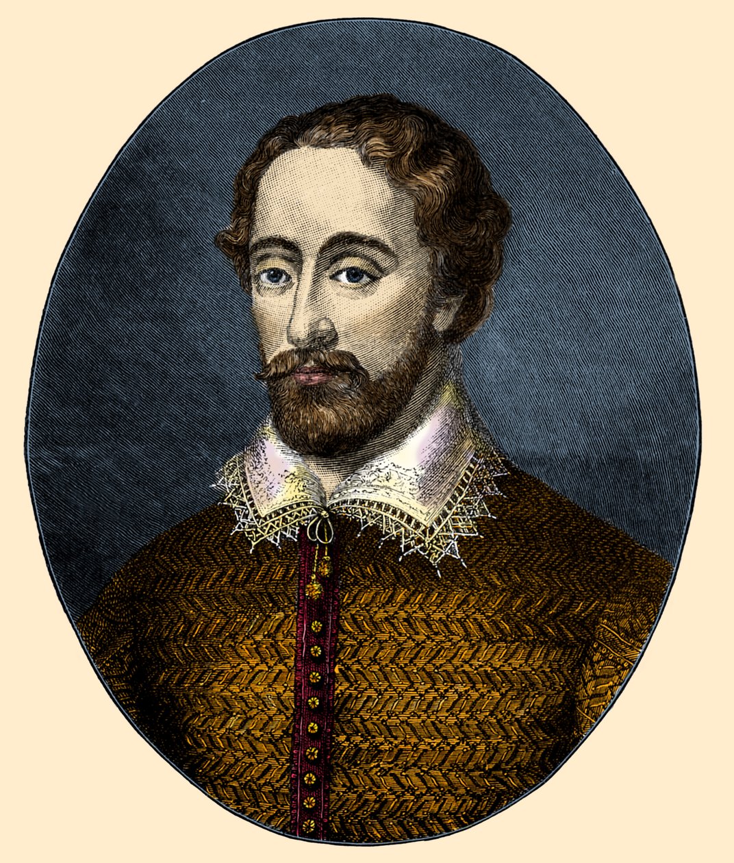 Edmund Spenser door Unbekannter Künstler