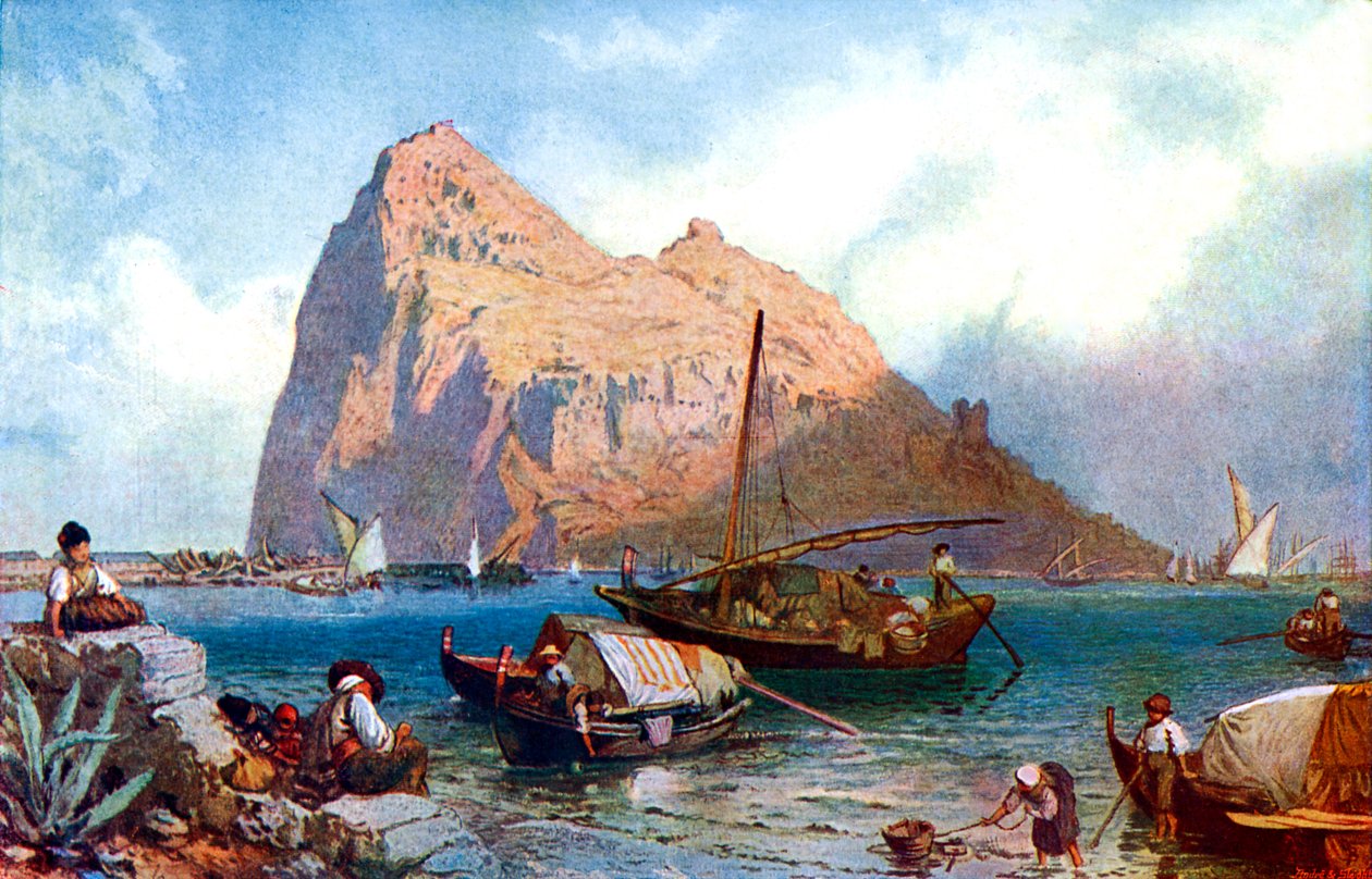 Gibraltar door Unbekannter Künstler