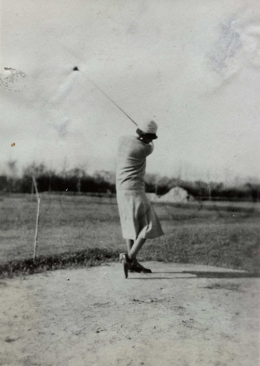 Golfer door Unbekannter Künstler