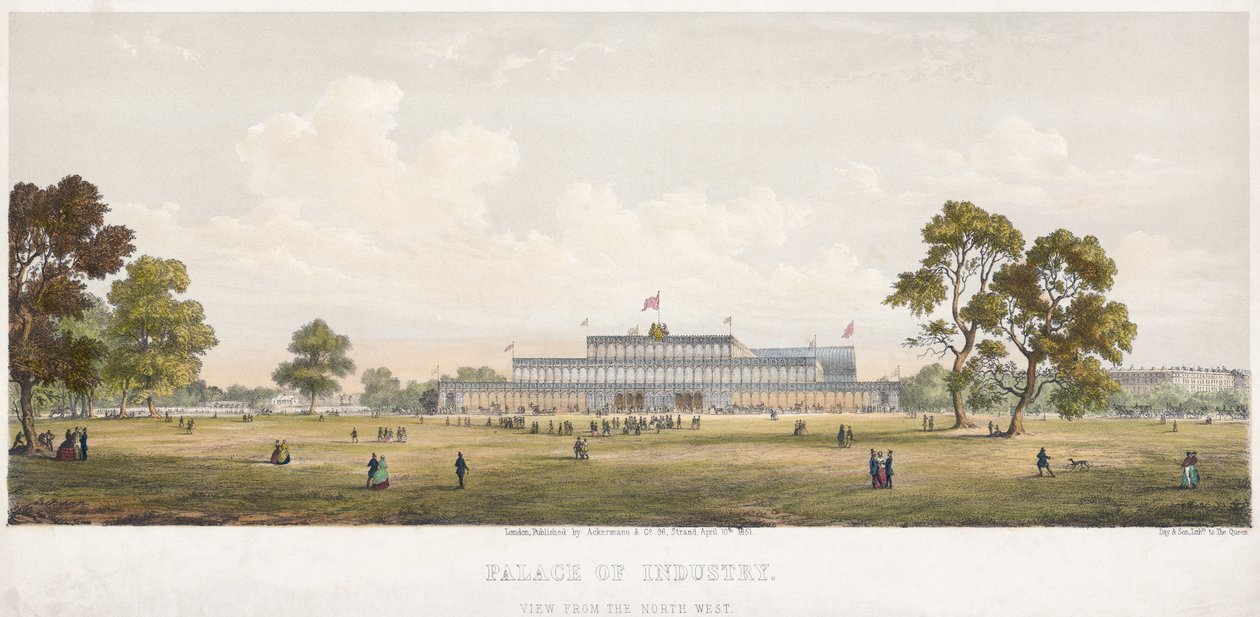 Grote Tentoonstelling in Hyde Park 1851 door Unbekannter Künstler