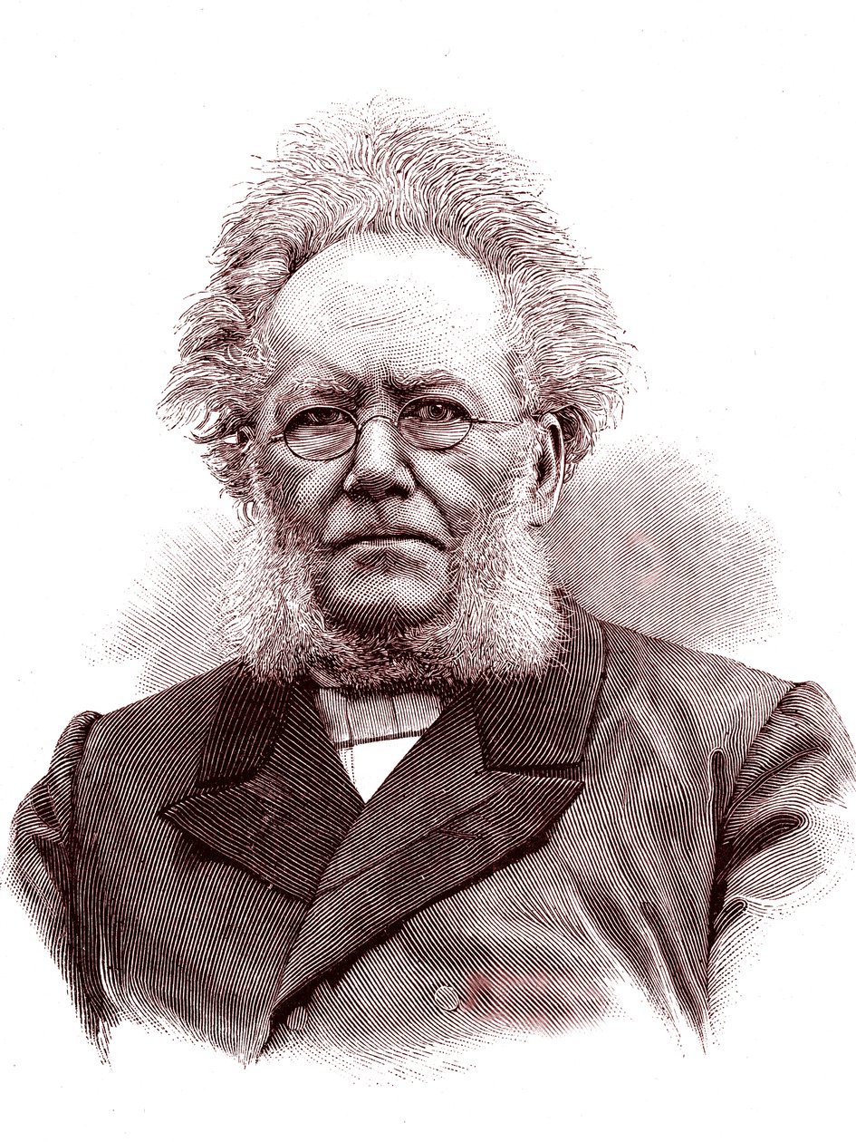 Henrik Ibsen door Unbekannter Künstler