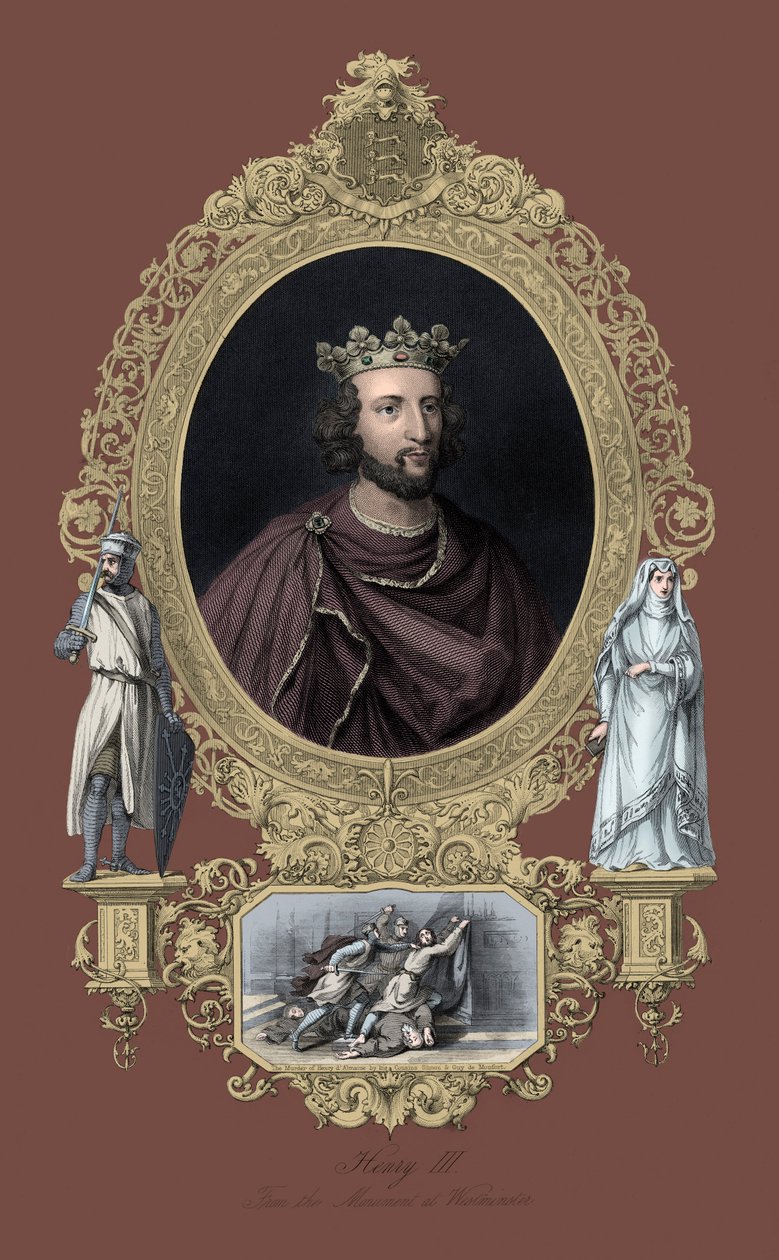 Hendrik III door Unbekannter Künstler