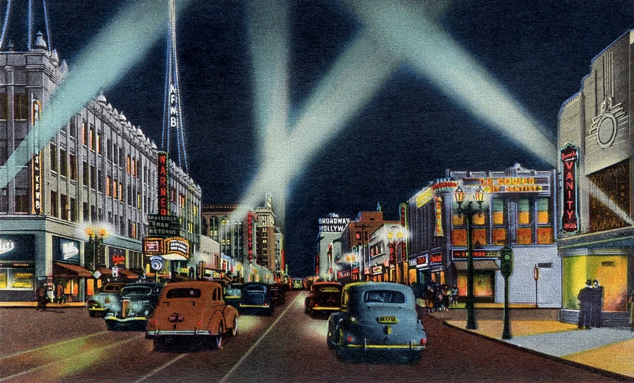 Hollywood boulevard 