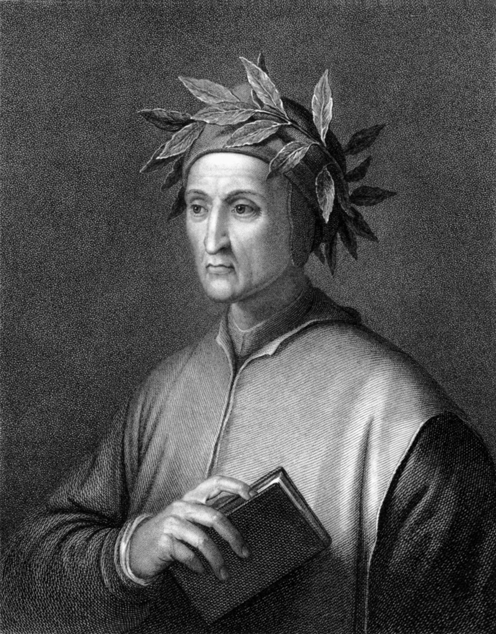 Italiaanse dichter Dante Alighieri door Unbekannt