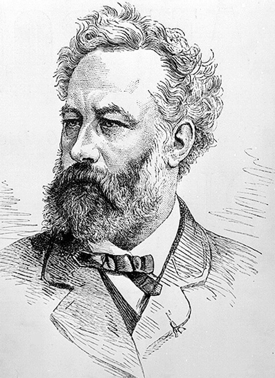 Jules Verne (gravure) door Unbekannter Künstler