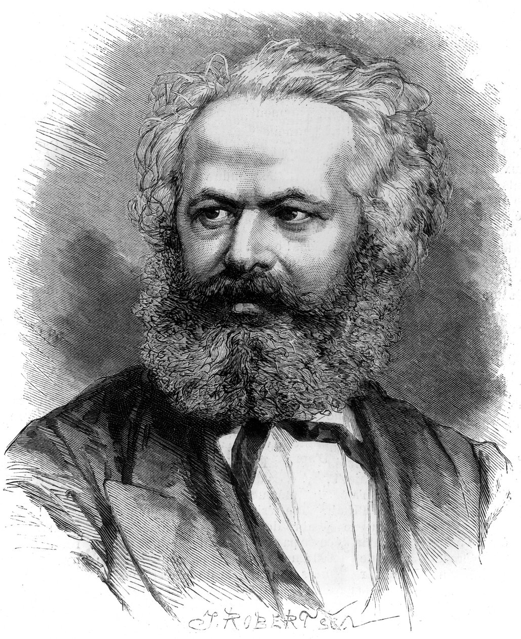 Karl Marx door Unknown
