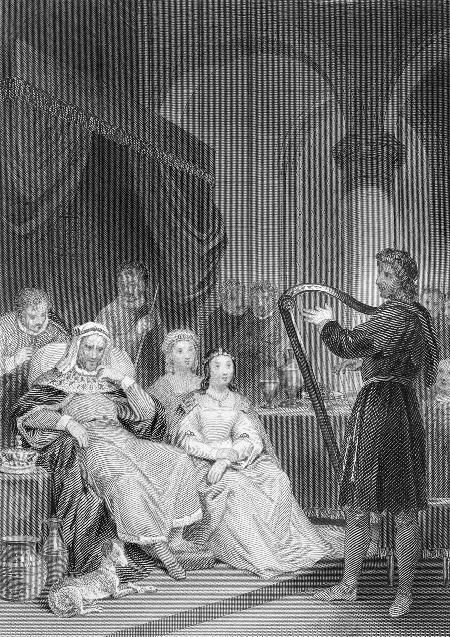 Koning Alfred I door Unbekannter Künstler