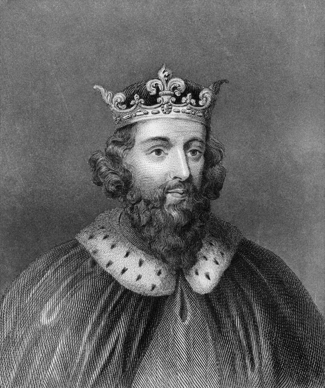 Koning Alfred De Grote door Unbekannter Künstler