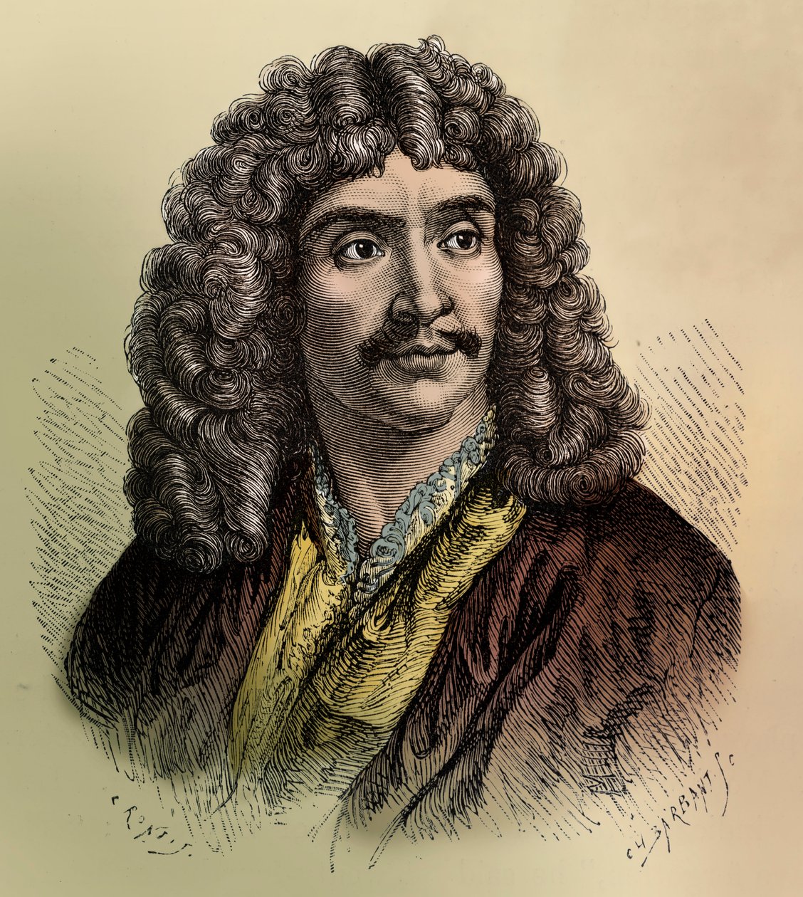 Molière door Unbekannter Künstler
