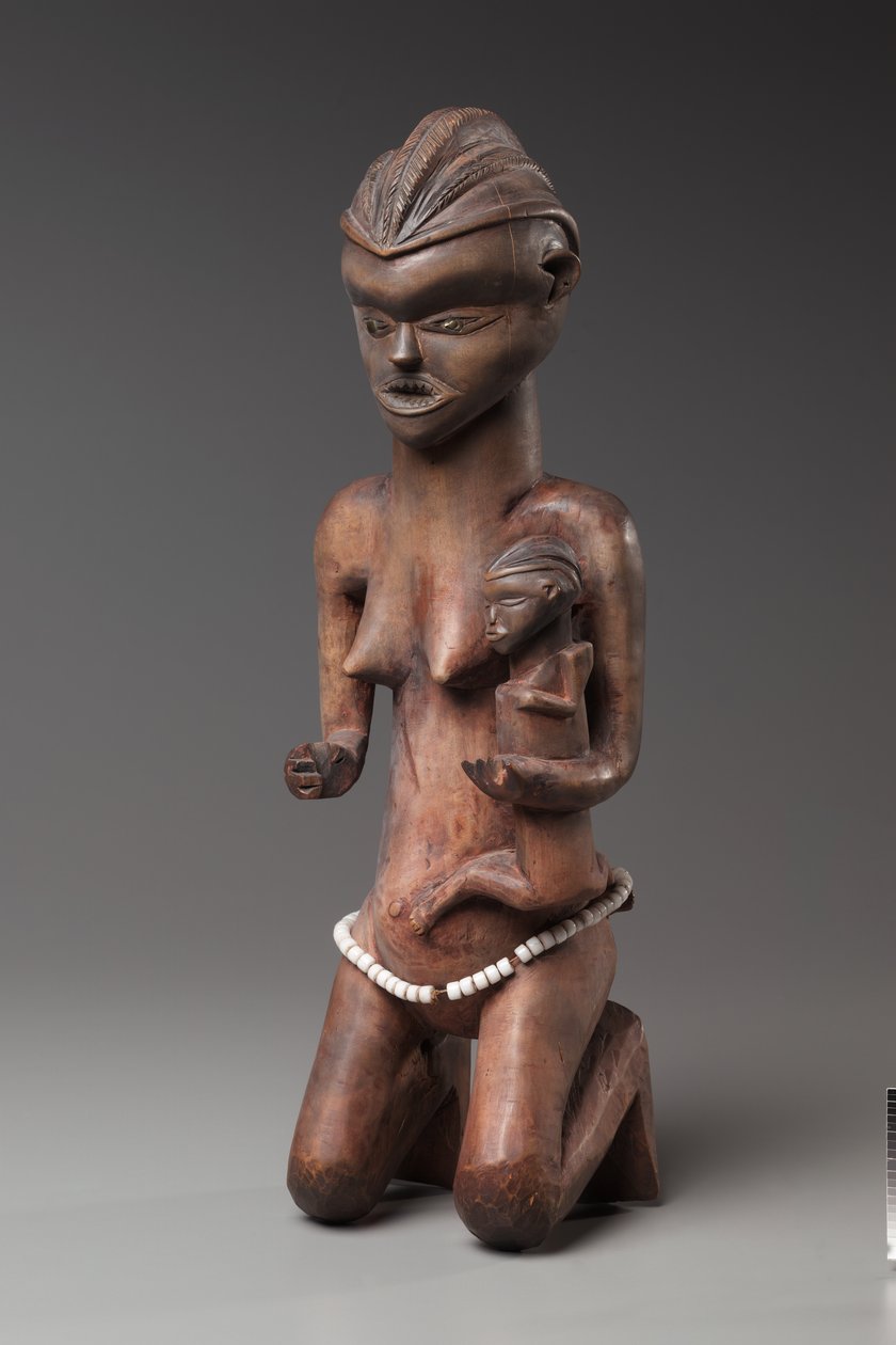 Moeder-en-kind figuur, eind 1800-begin 1900 door Unbekannt