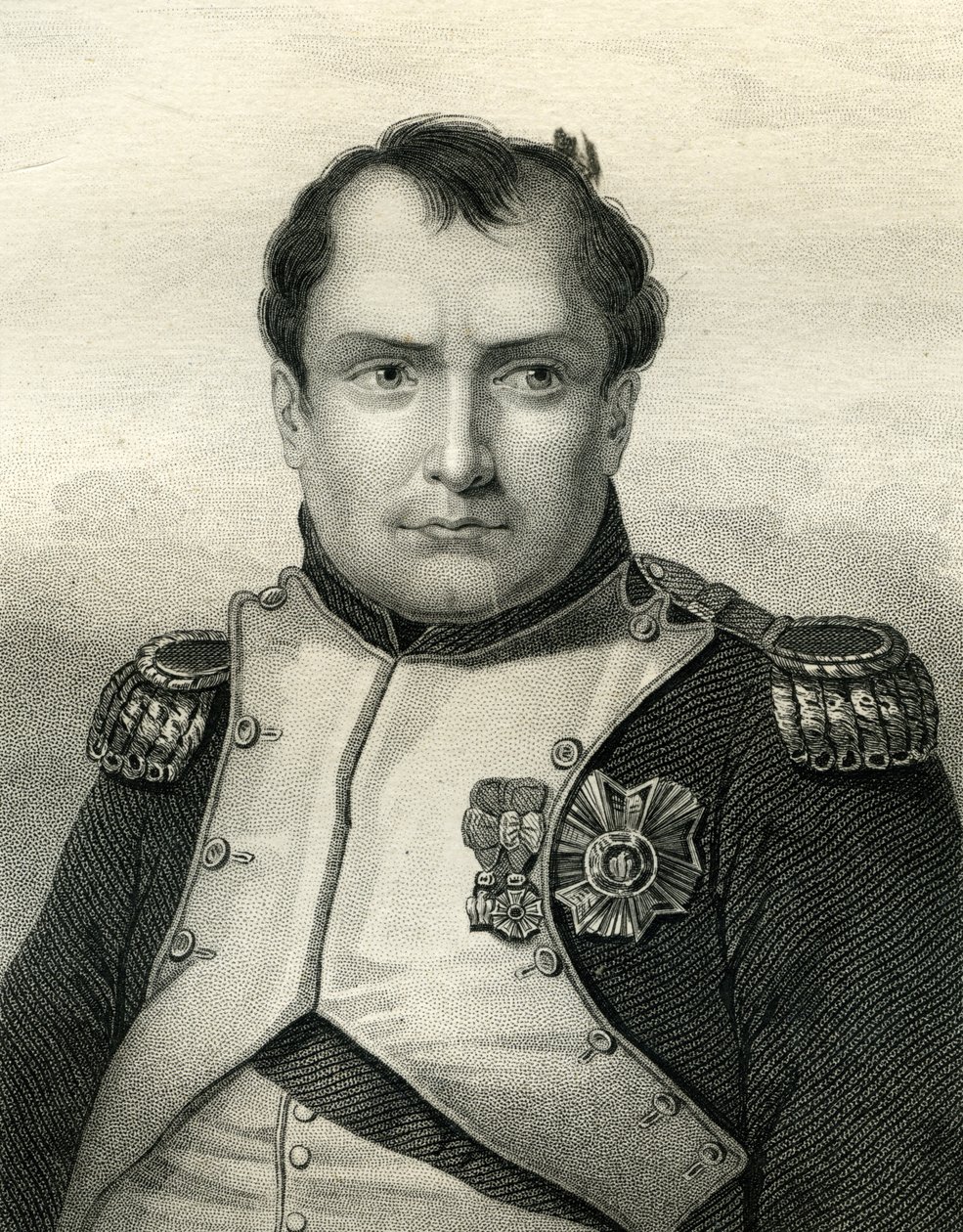 Napoleon Bonaparte door Unbekannter Künstler