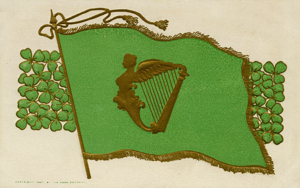 Nationale symbolen van Ierland door Unbekannter Künstler