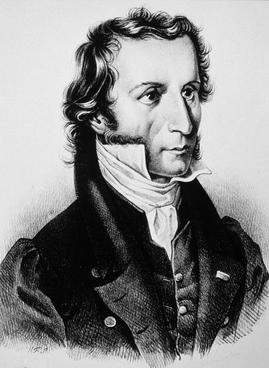 Niccolo Paganini door Unbekannter Künstler