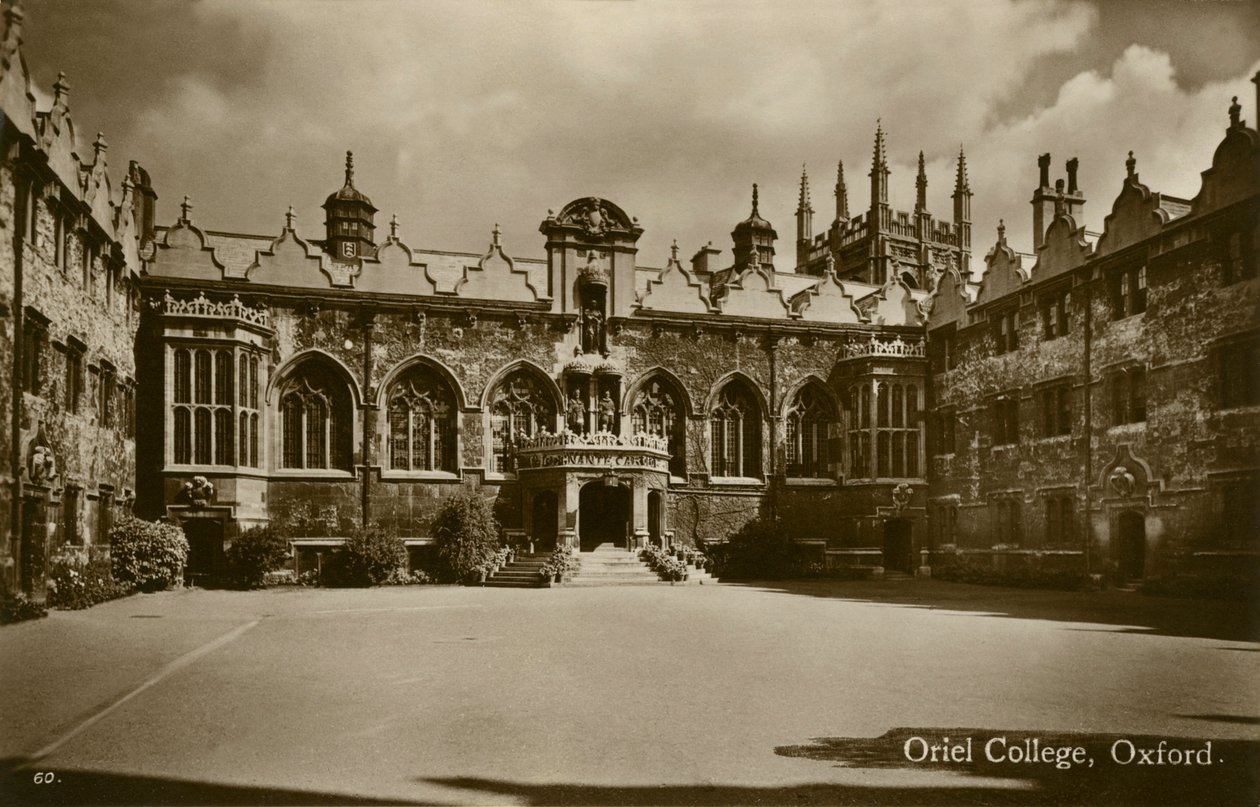 Oriel College, Oxford door Unbekannter Künstler