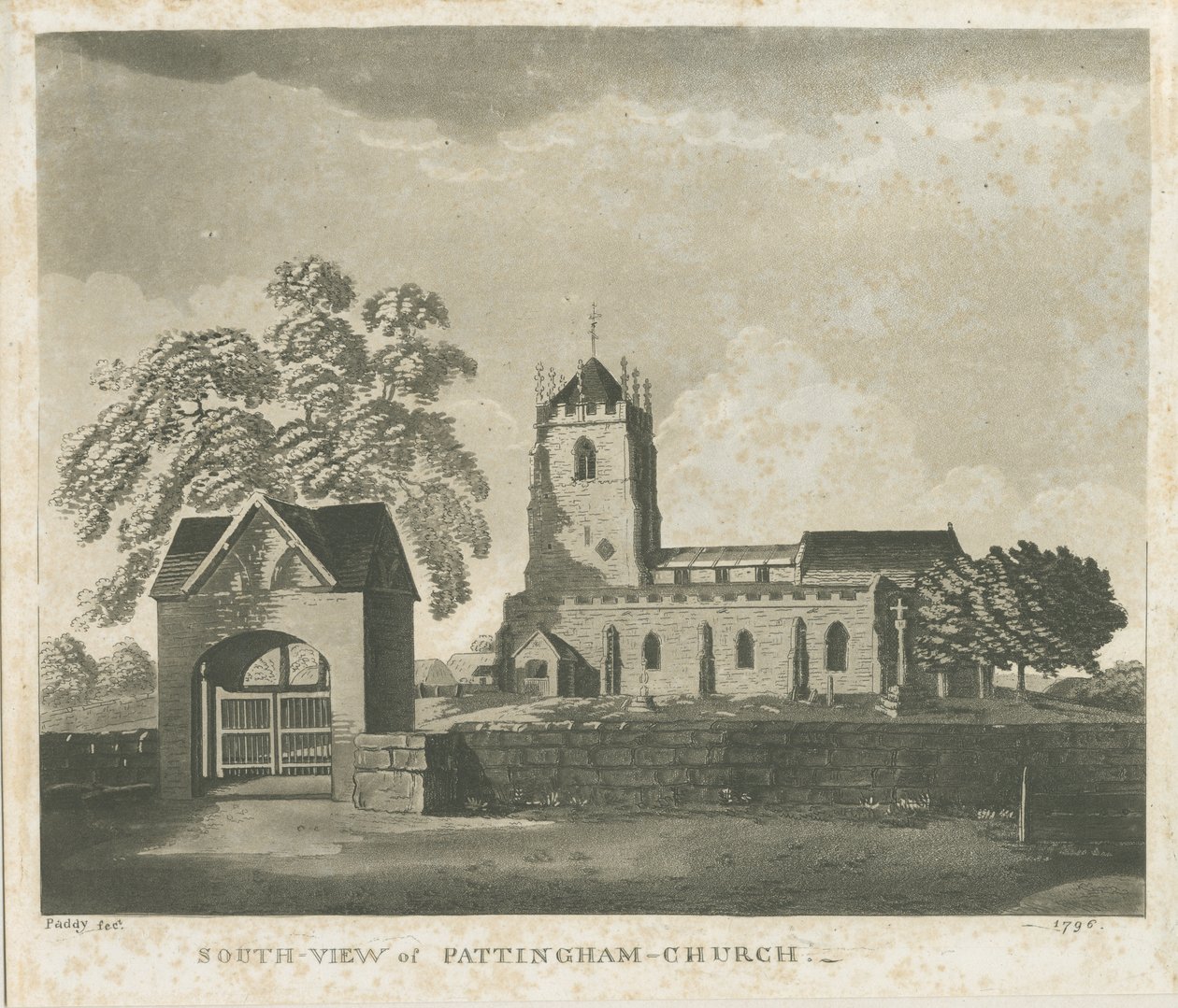 Pattingham Church door Unbekannt