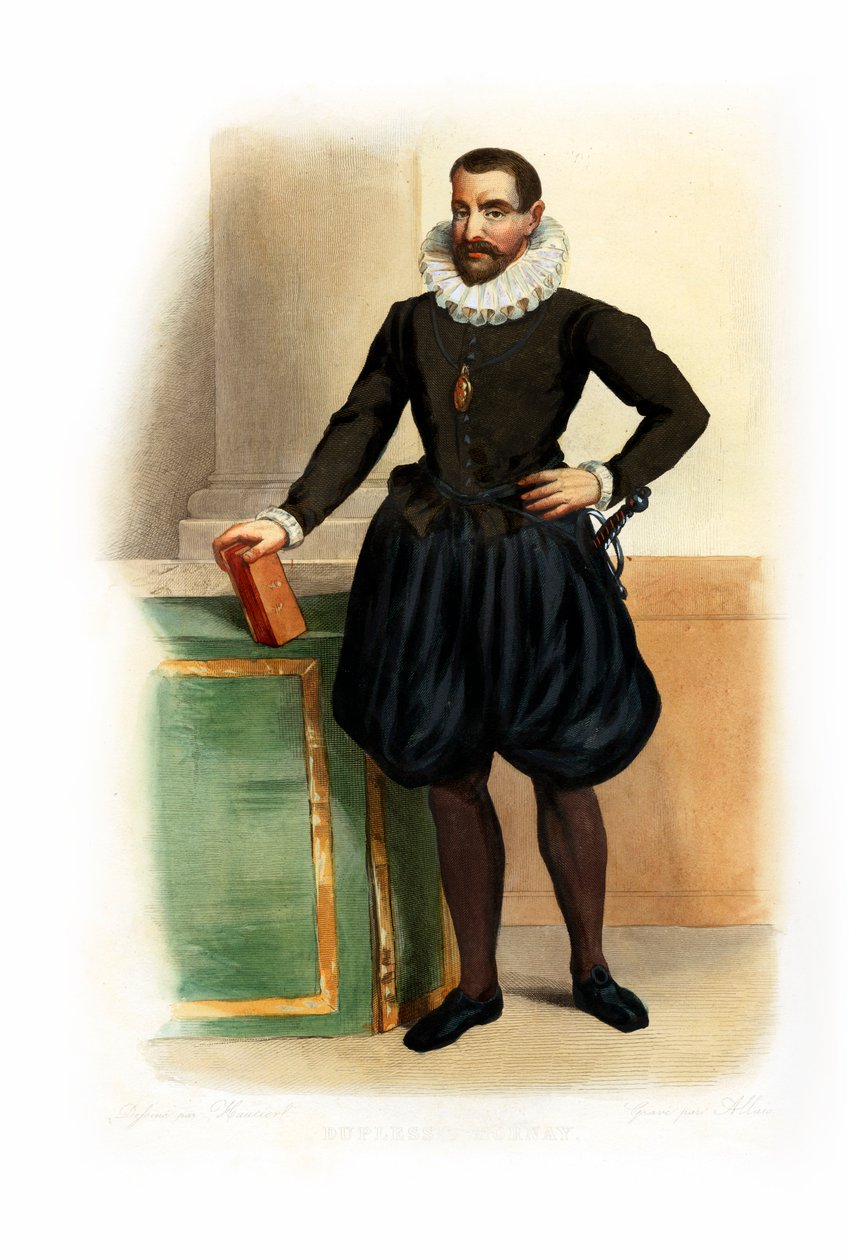 Philippe de Mornay door Unbekannter Künstler