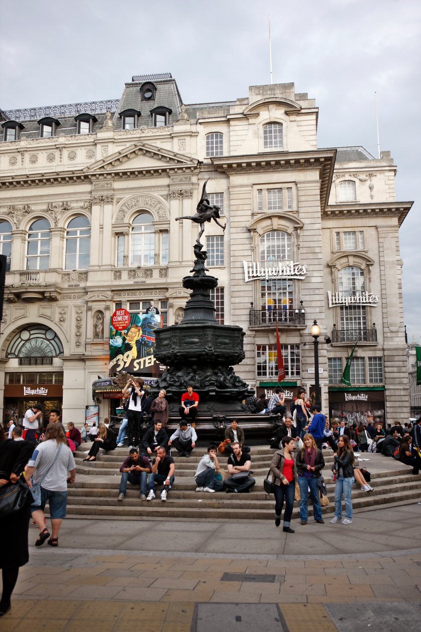 Piccadilly Circus, Londen (foto) door Unbekannt
