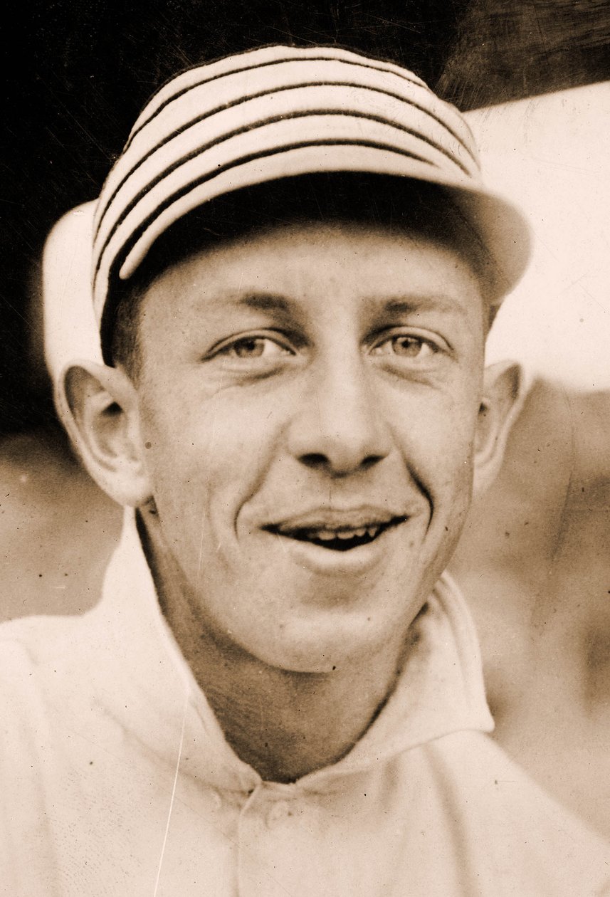 Portret van Eddie Collins door Unbekannt