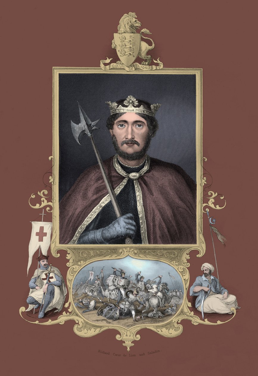 Richard I door Unbekannter Künstler