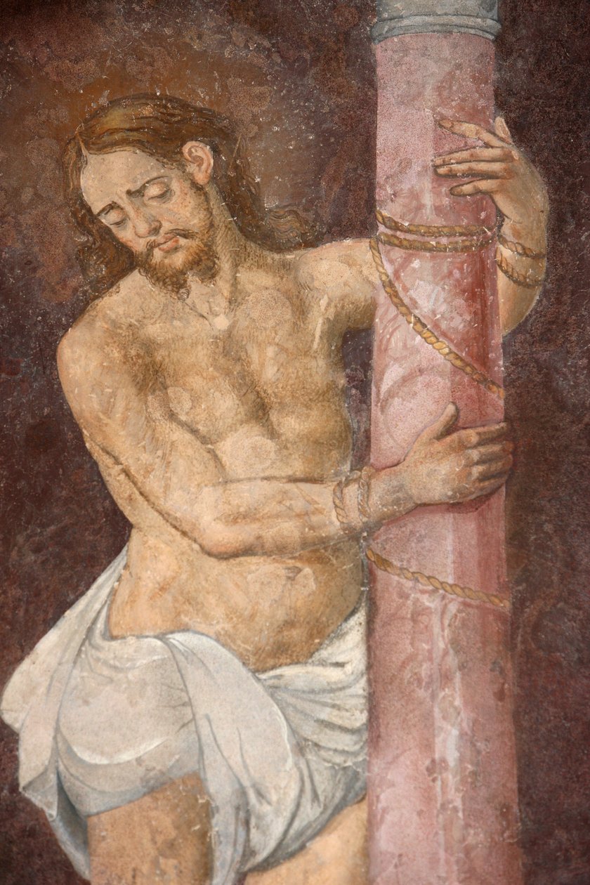 San Jeronimo kerk. Gebonden Christus Madrid Spanje door Unbekannt