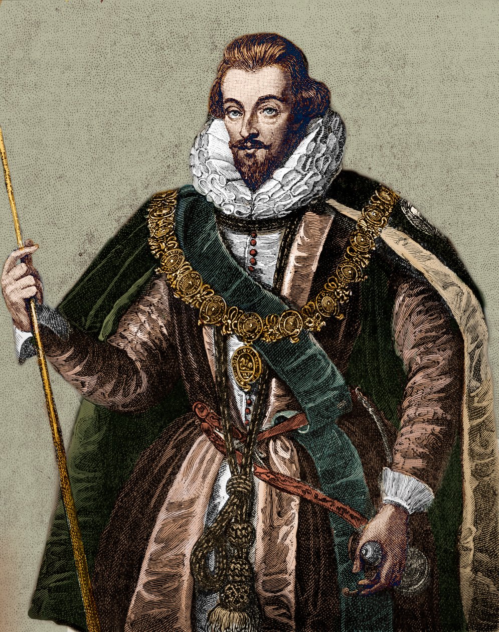 Sir Robert Cecil door Unbekannter Künstler