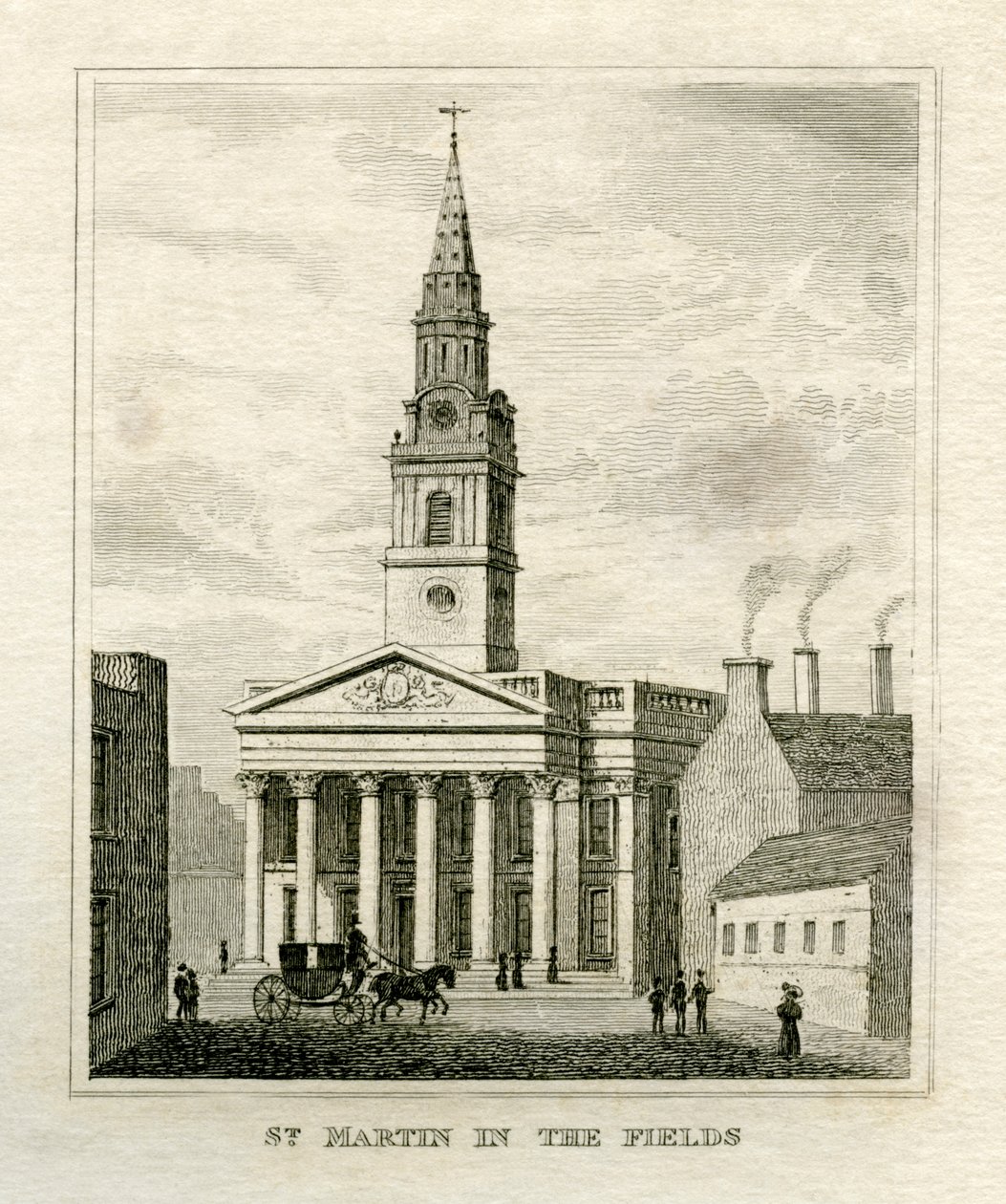 St. Martin in the Fields door Unbekannt