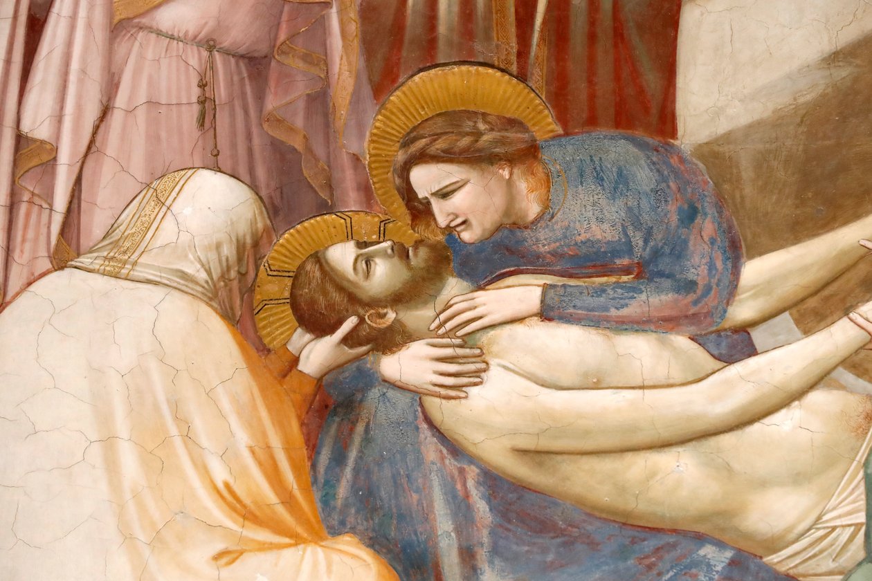 De Scrovegni-kapel. Fresco door Giotto door Unbekannter Künstler