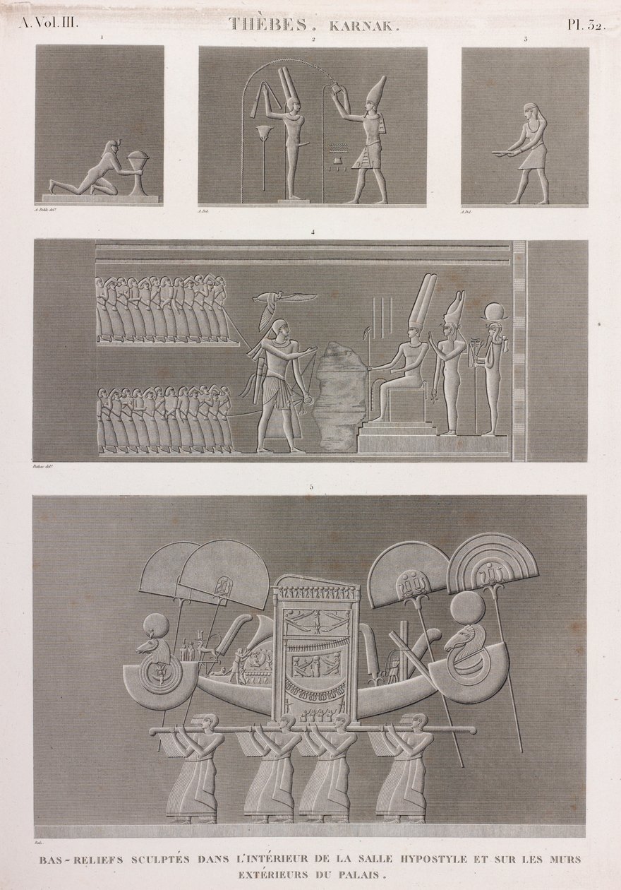 Thebe: Karnak door Unbekannt