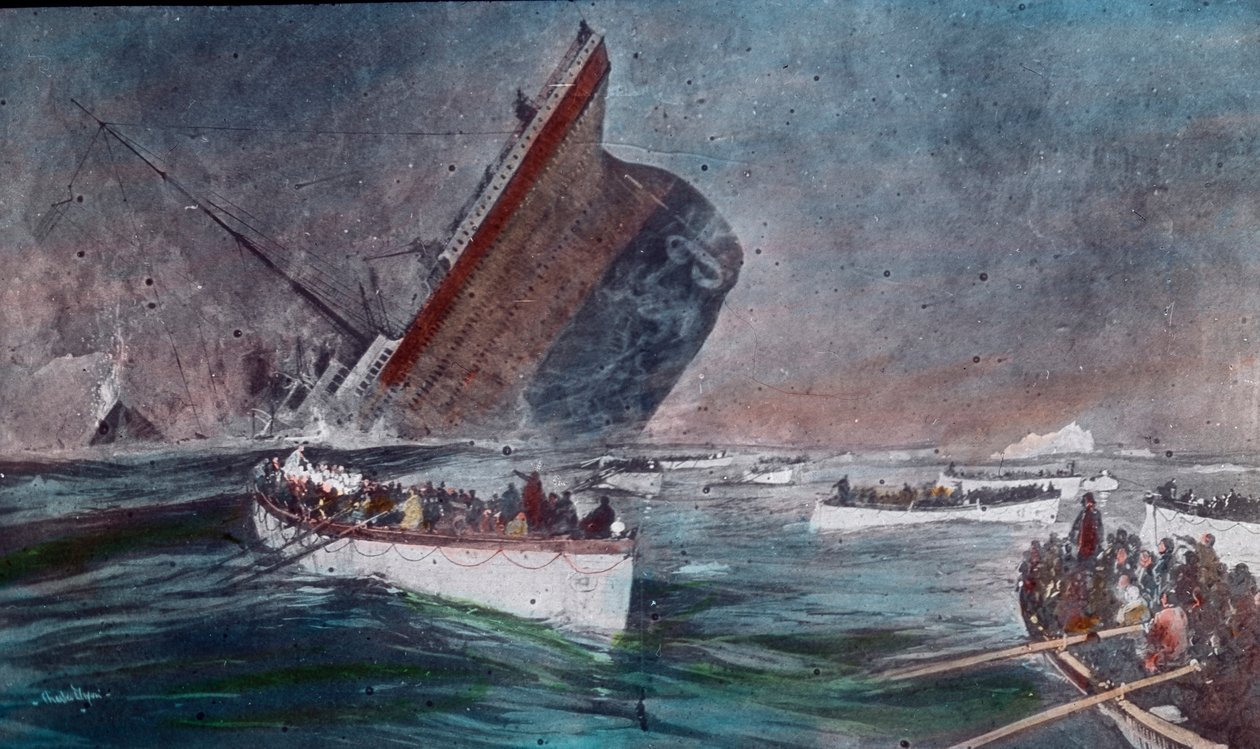 Titanic door Unbekannter Künstler
