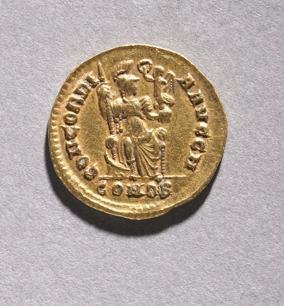 Tremissis van Honorius door Unbekannt