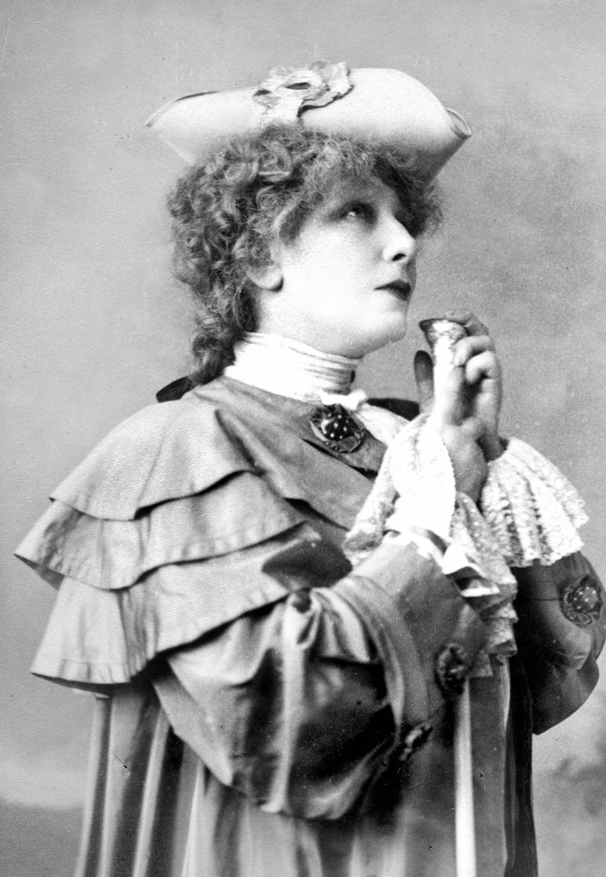 Verenigd Koninkrijk: De actrice Sarah Bernhardt door Unbekannt