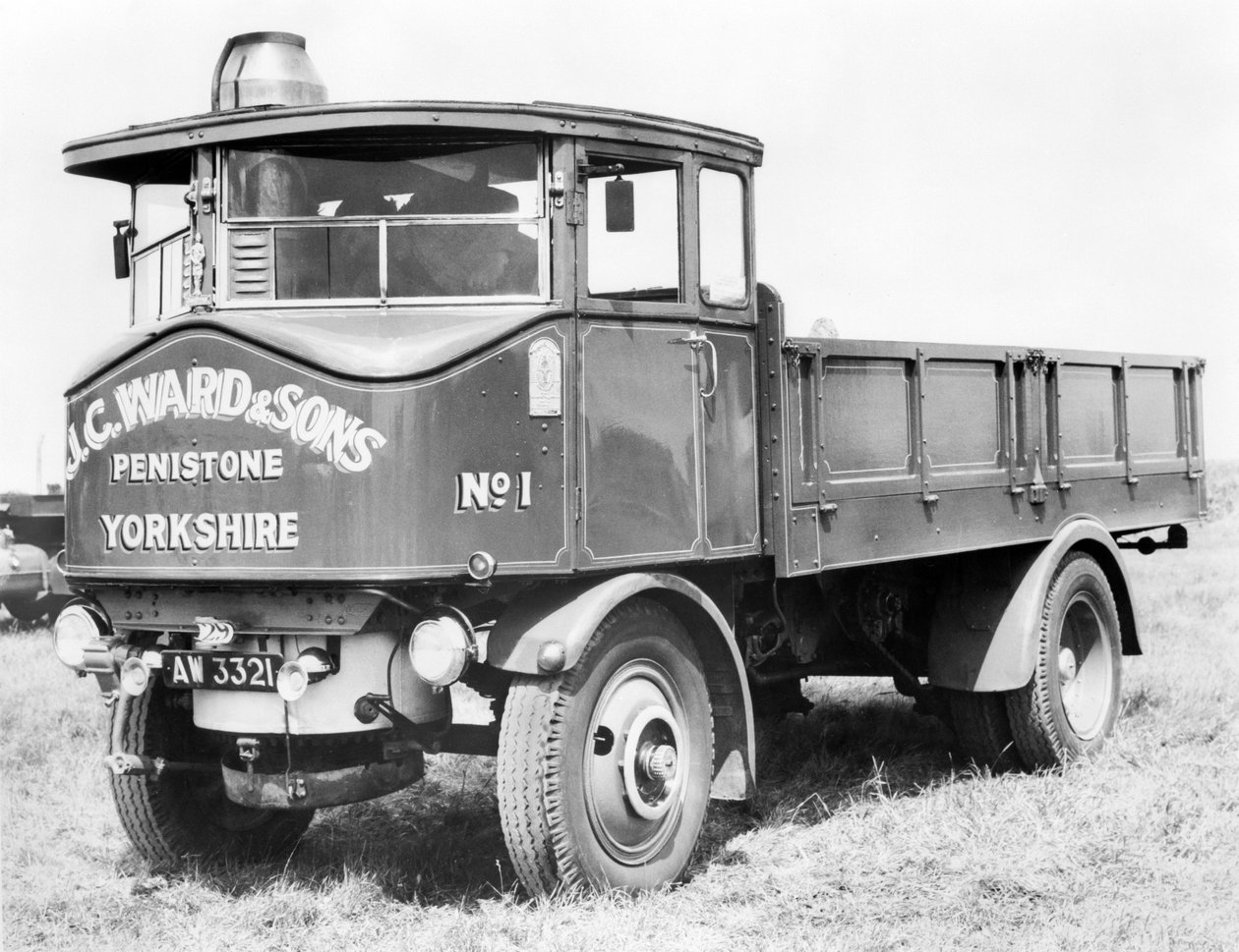 Verenigd Koninkrijk: Een stoomwagen. ca. 1930 door Unbekannt