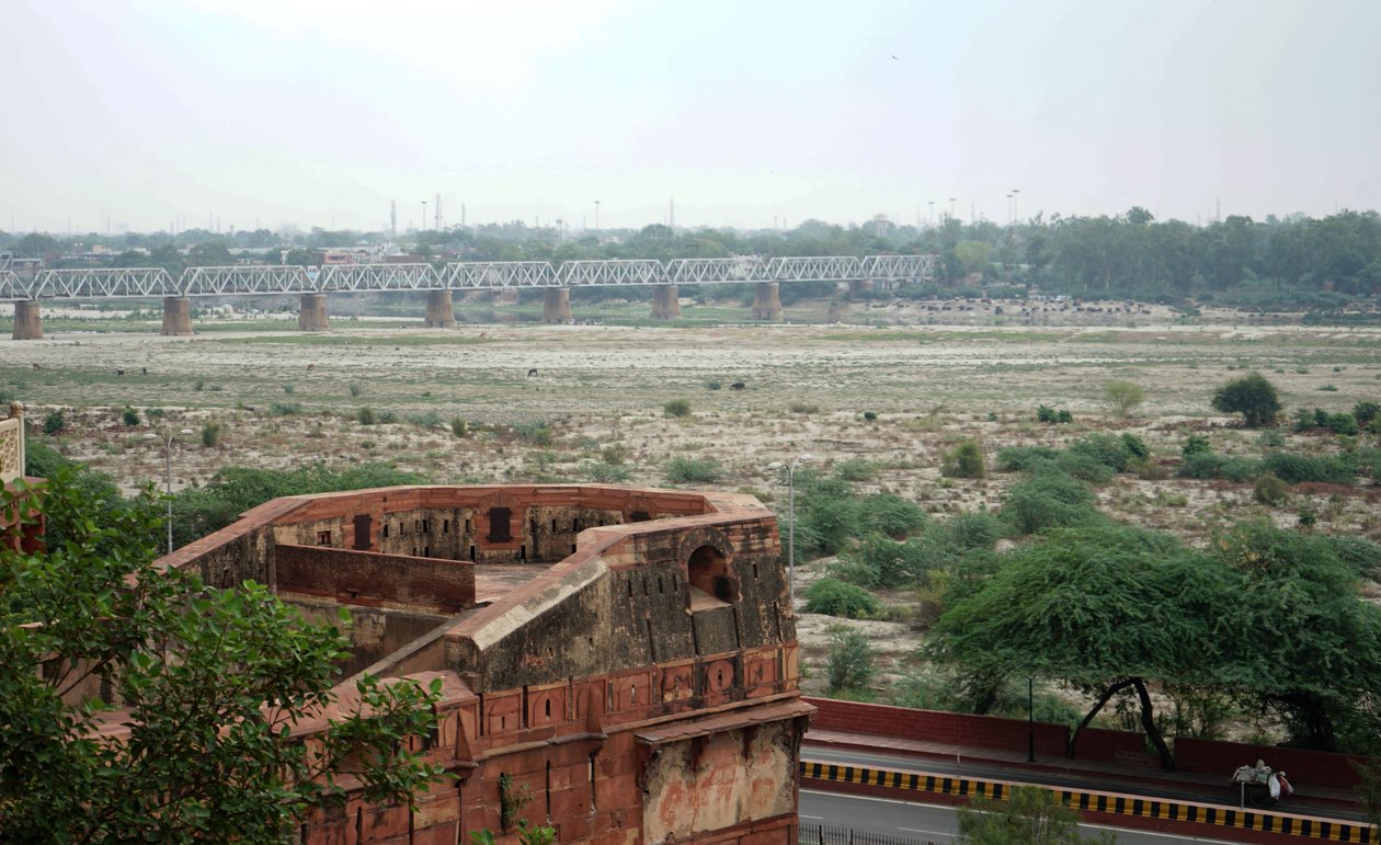 Uitzichten van het Agra Fort, 2000 door Unbekannter Künstler