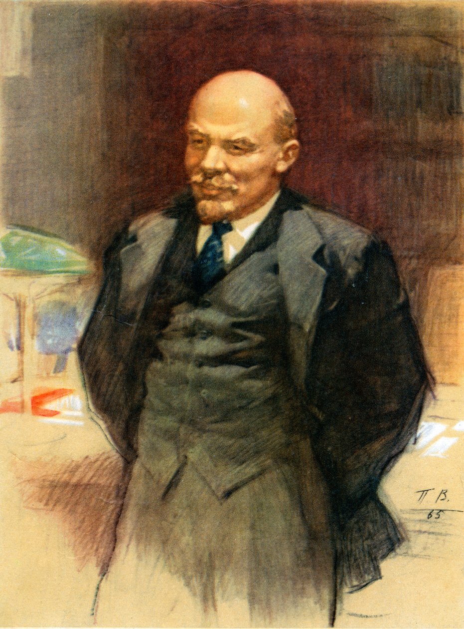 Vladimir Lenin door Unbekannter Künstler