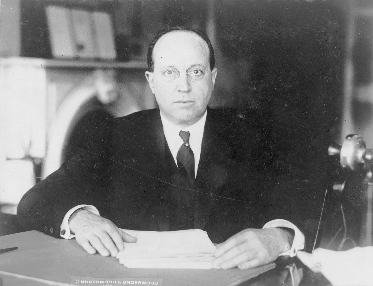 Eugene Meyer door Underwood and Underwood