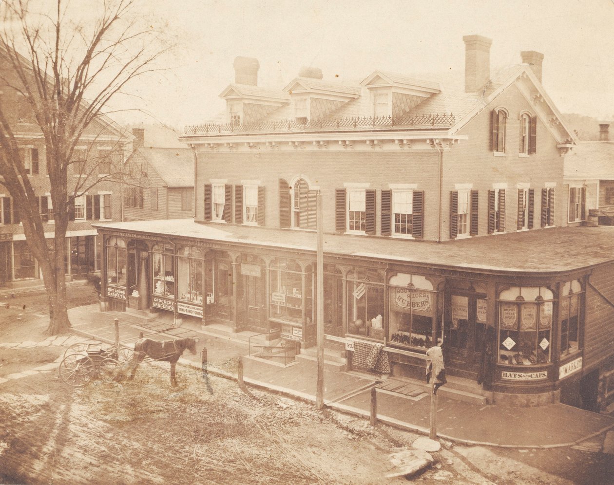 [Blake Block, Brattleboro, Vermont]. door Unidentified