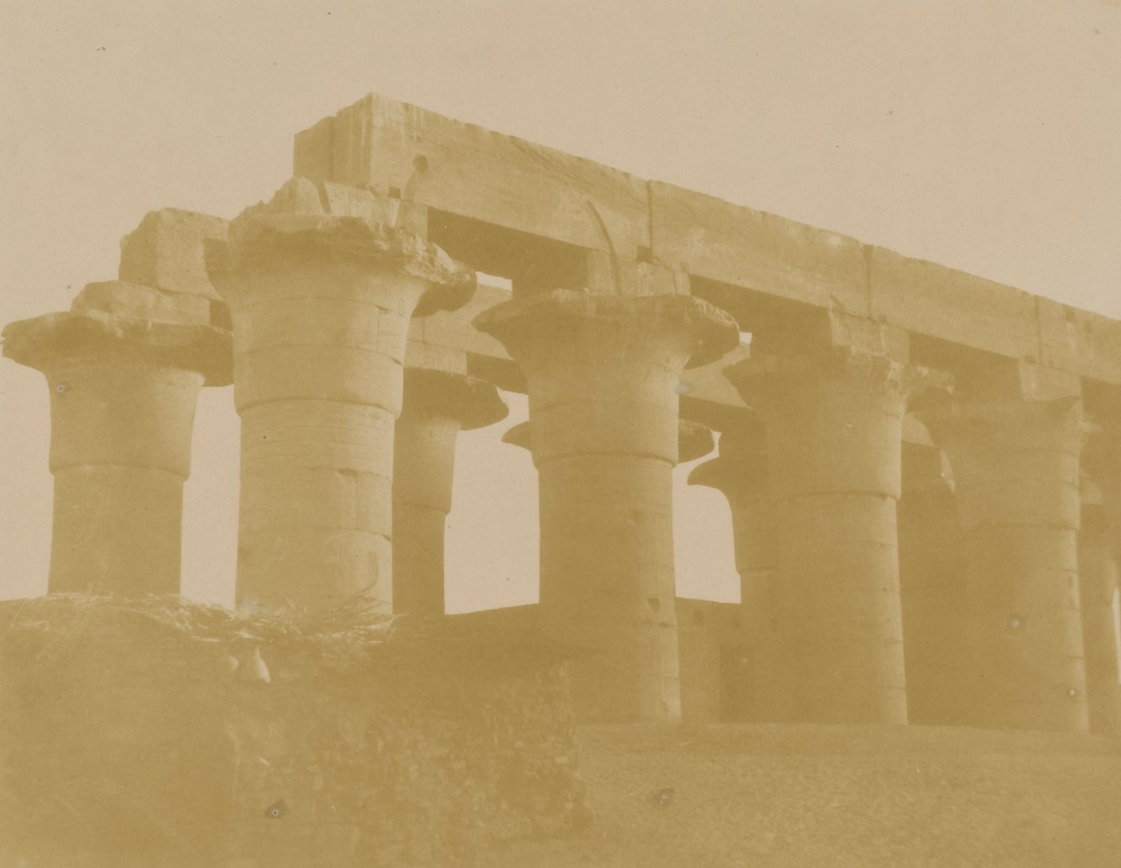 Zuilenhal, Luxor door Unidentified